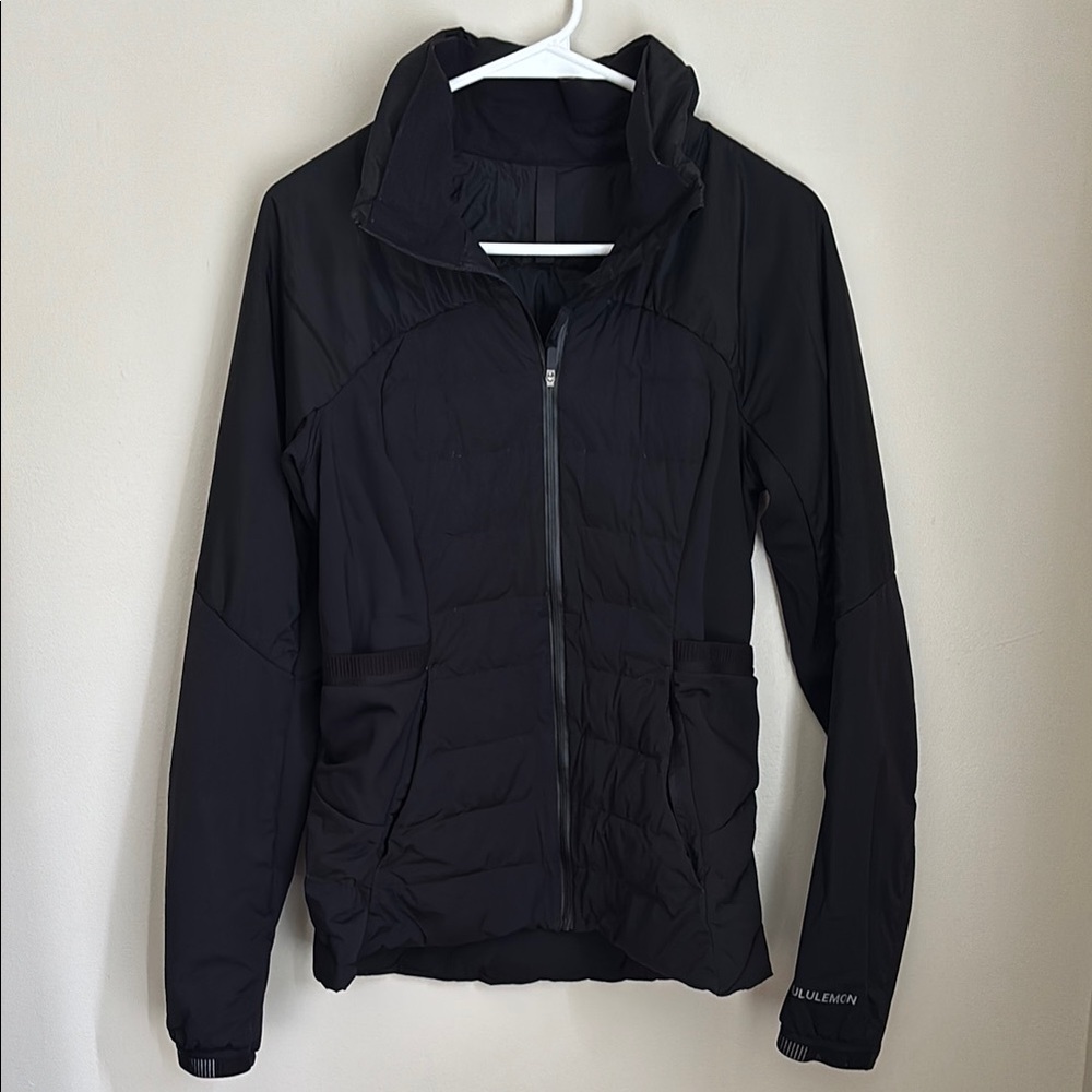 lululemon “down for it all” black puffer jacket